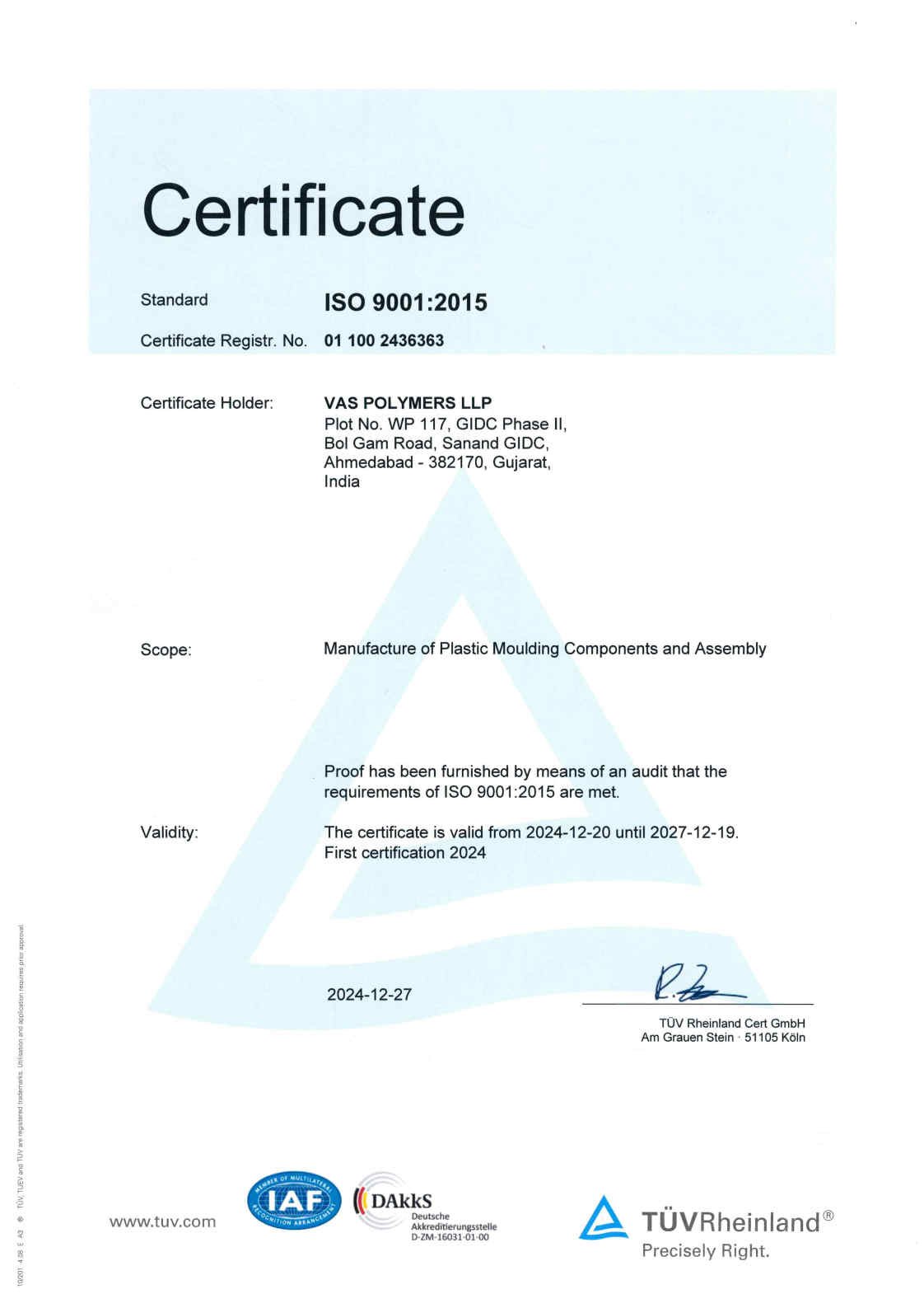 VAS Polymers vas-polymers